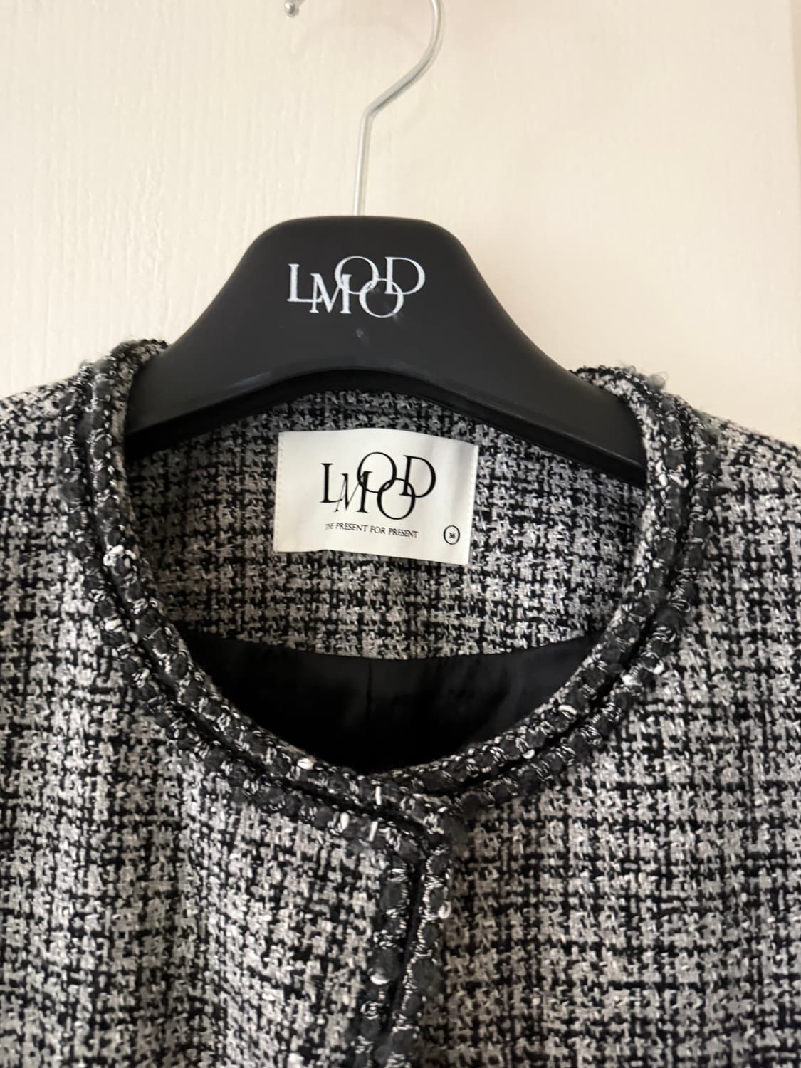 엘무드 트위드 자켓 36 상품이미지4