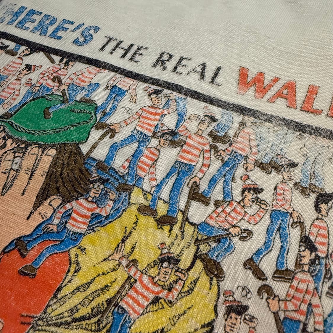 90s 빈티지 티셔츠 where’s waldo 상품이미지2