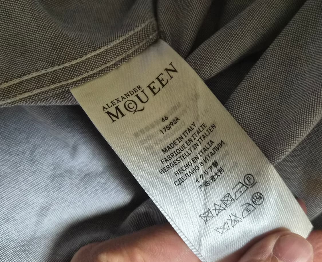 알렉산더 맥퀸 자수 셔츠 상품이미지6