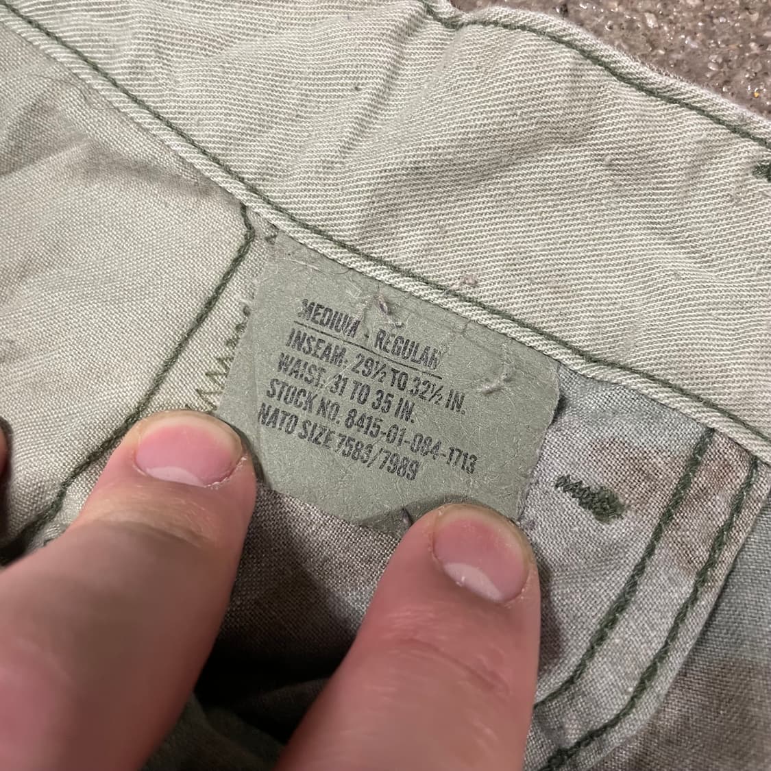 미군 우드랜드 BDU 팬츠 (~34“) 상품이미지5