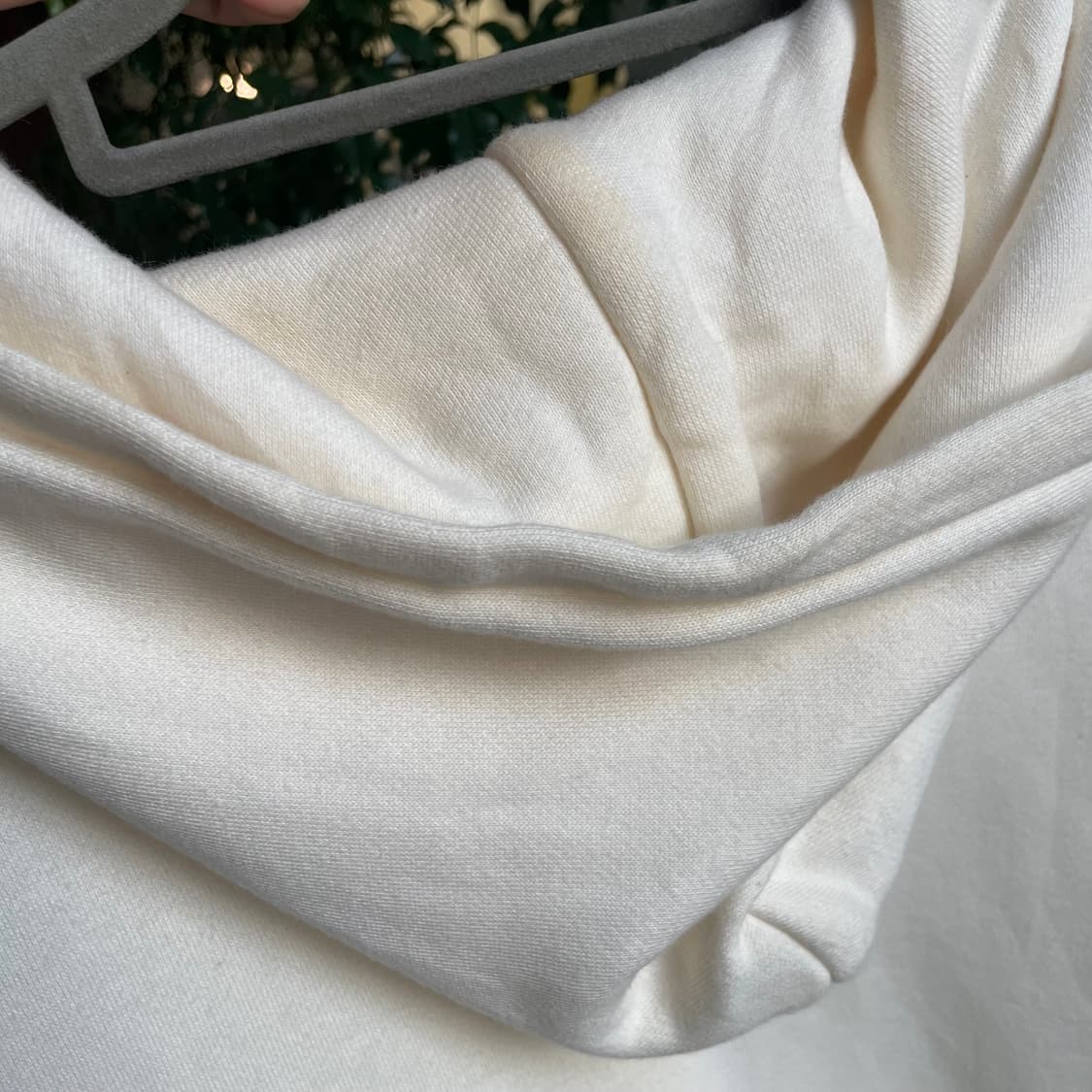 에비수 일본판 아이보리 후드집업 상품이미지6