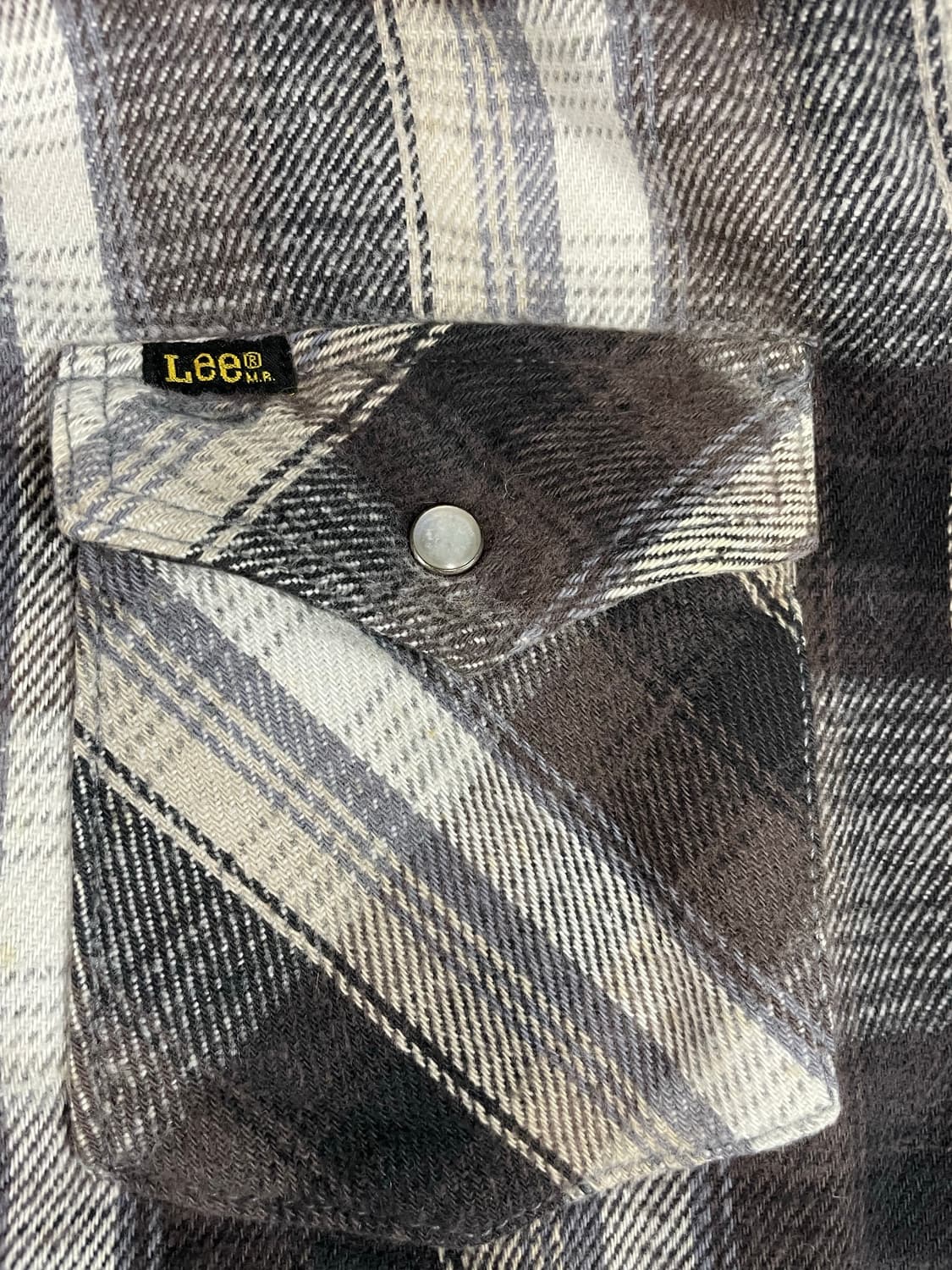 Jpn vtg LEE 플란넬 웨스턴셔츠 상품이미지4