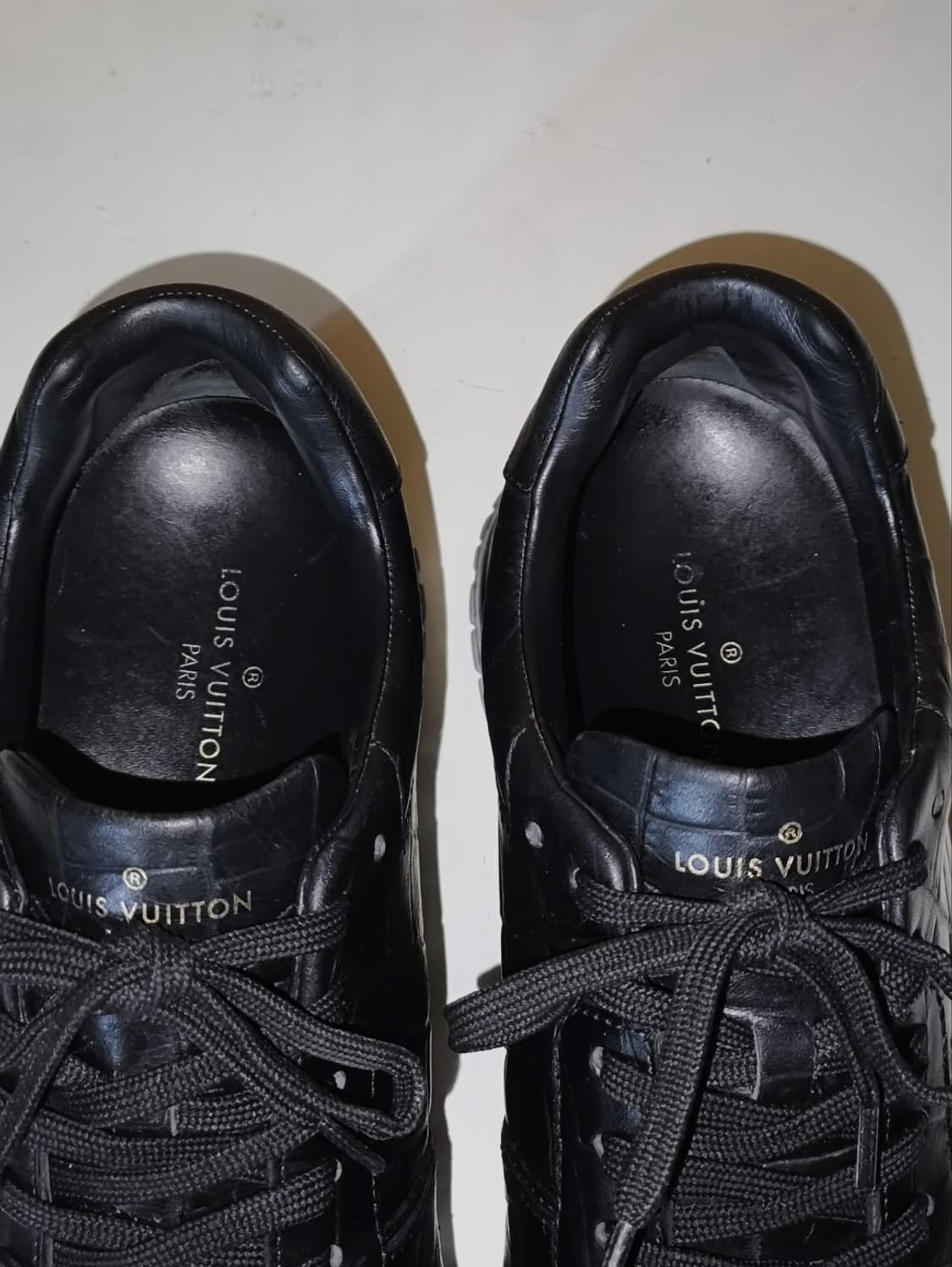 255mm 6.5 루이비통 런어웨이 레더 스니커즈  상품이미지6