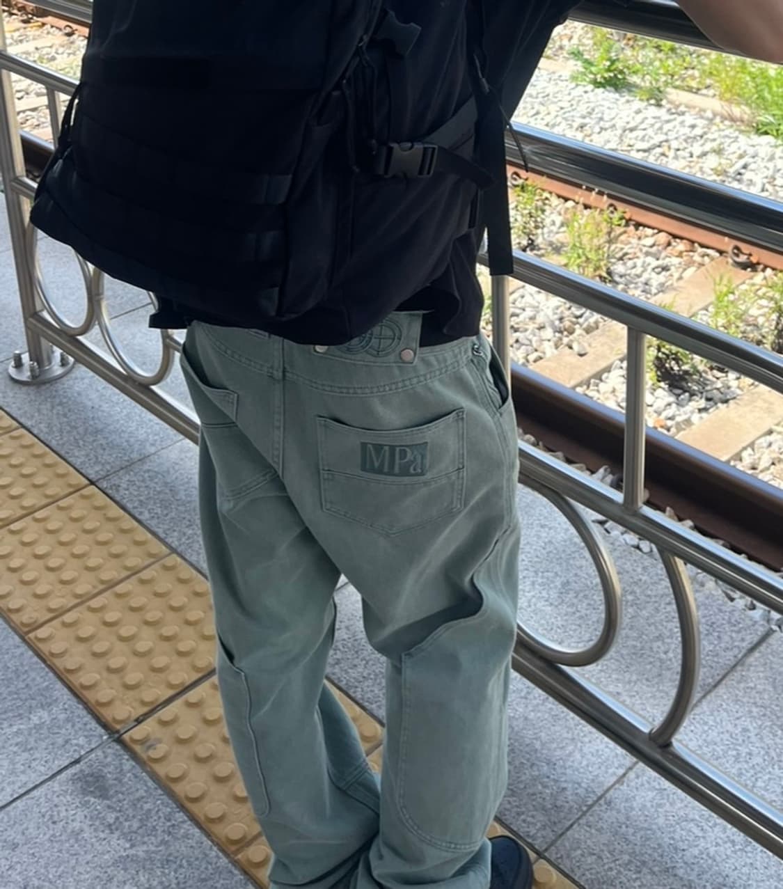 [M] Plasticproduct calf pocket pants 상품이미지1