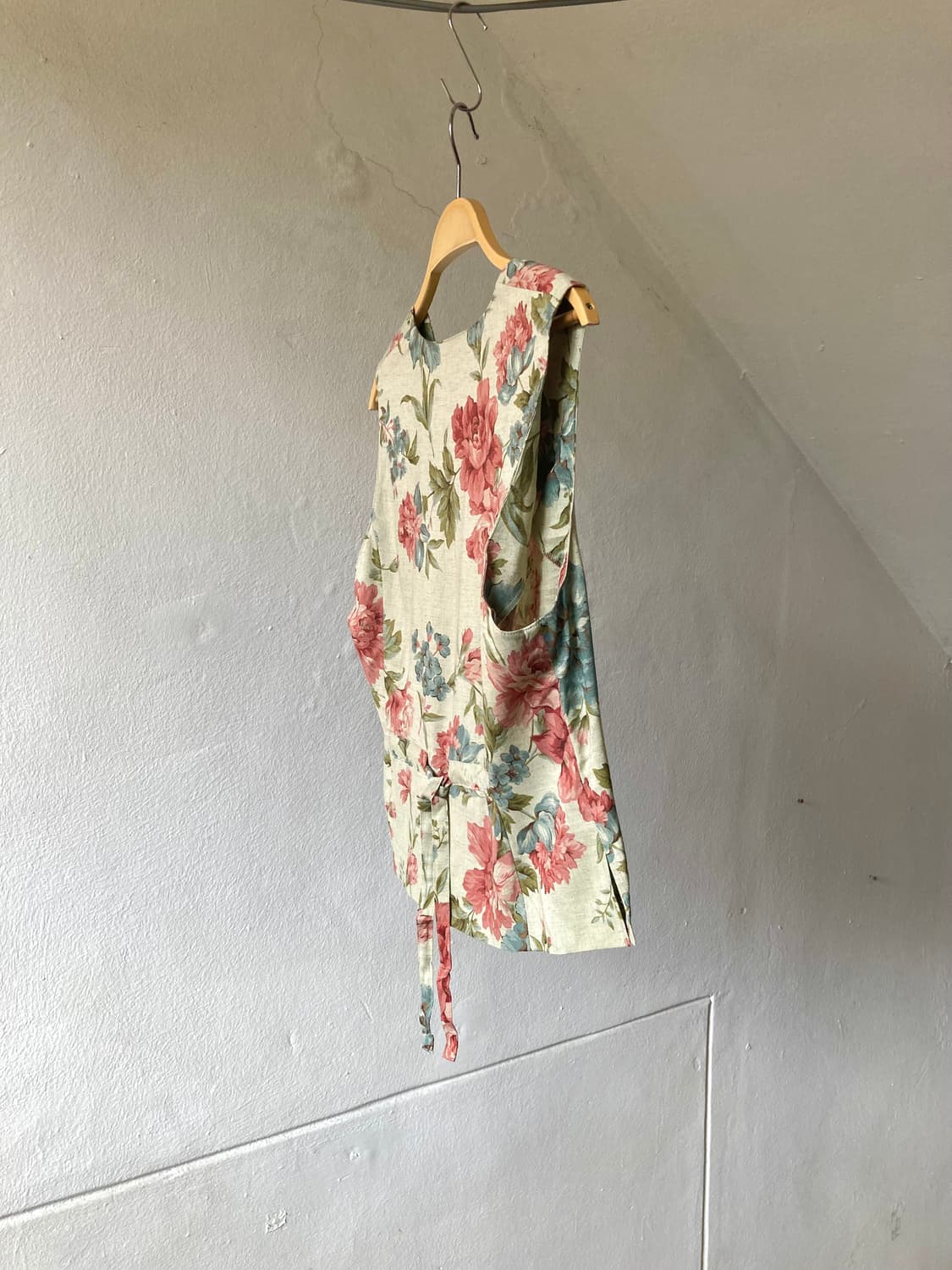 KEITH 리넨 실크 플라워 베스트 상품이미지7