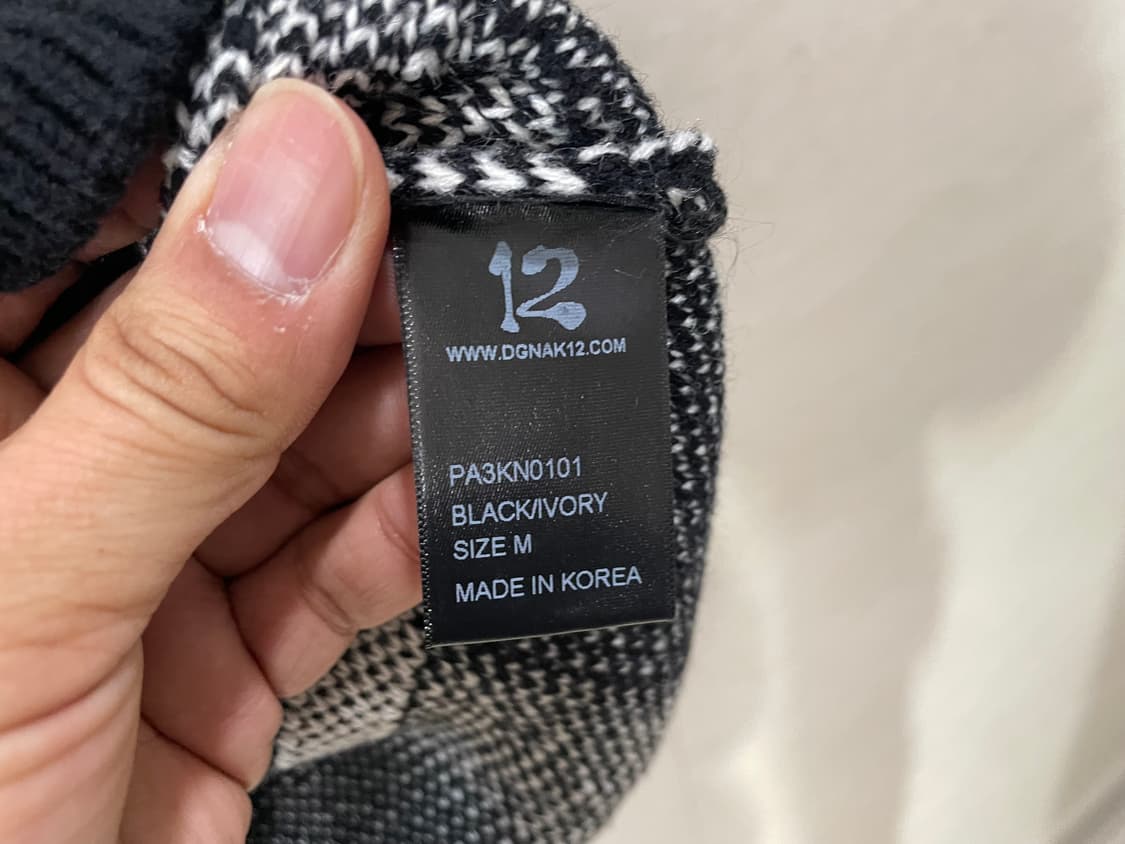 D'gnak, 디그낙 / 체크 니트, 남성 니트 / 105 상품이미지9