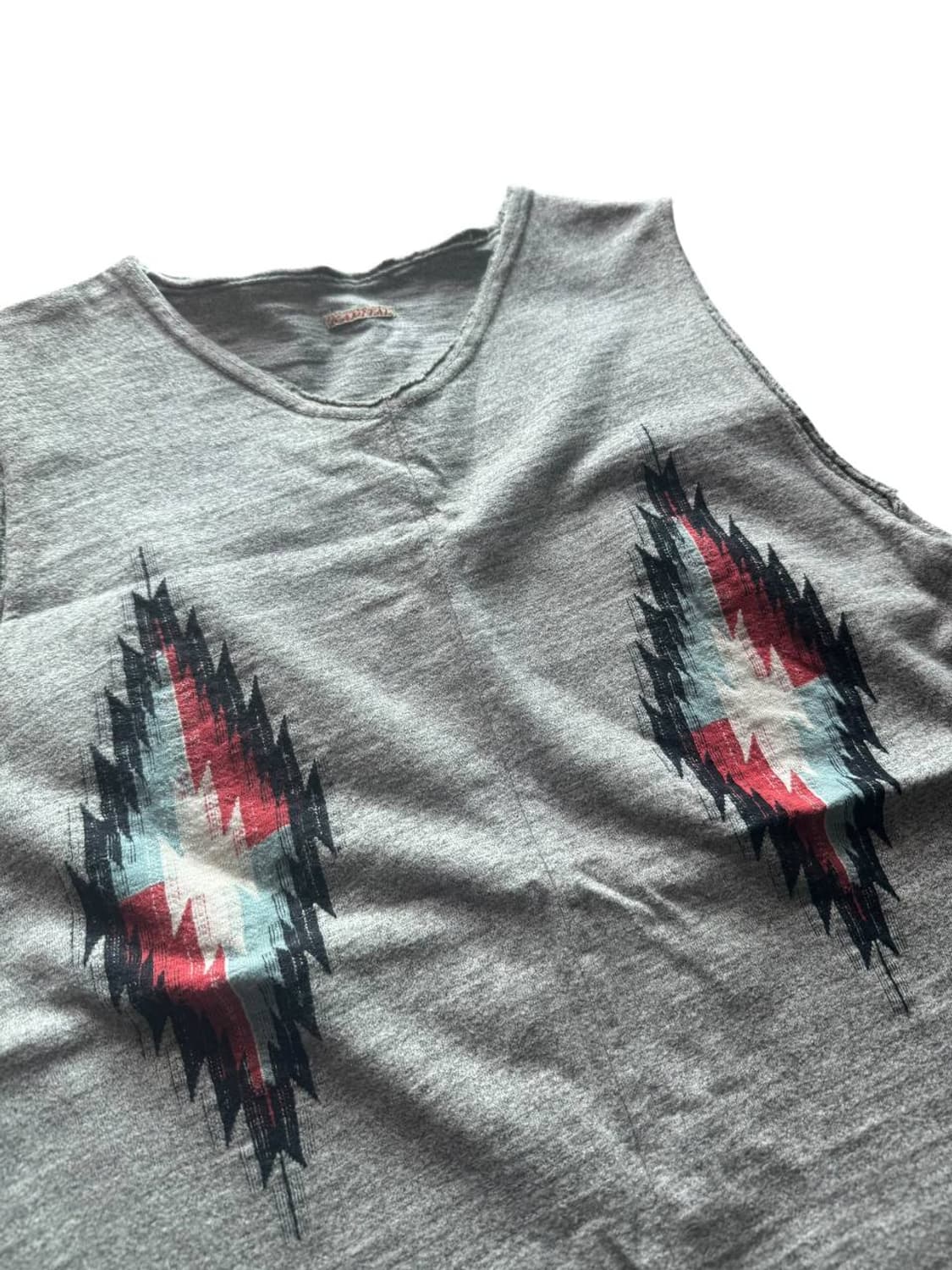 캐피탈 오르테가 패턴 민소매 상품이미지4