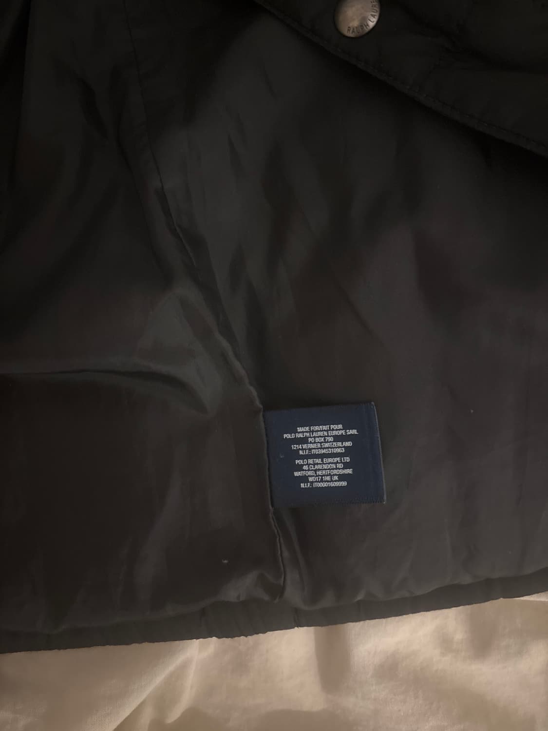 폴로 후드 패딩 상품이미지5