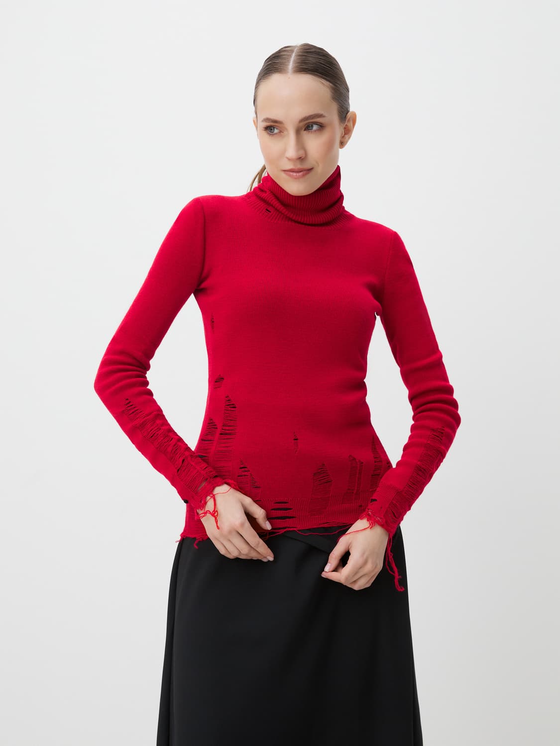 마르지엘라 MM6 디스 터틀넥 스웨터 상품이미지8