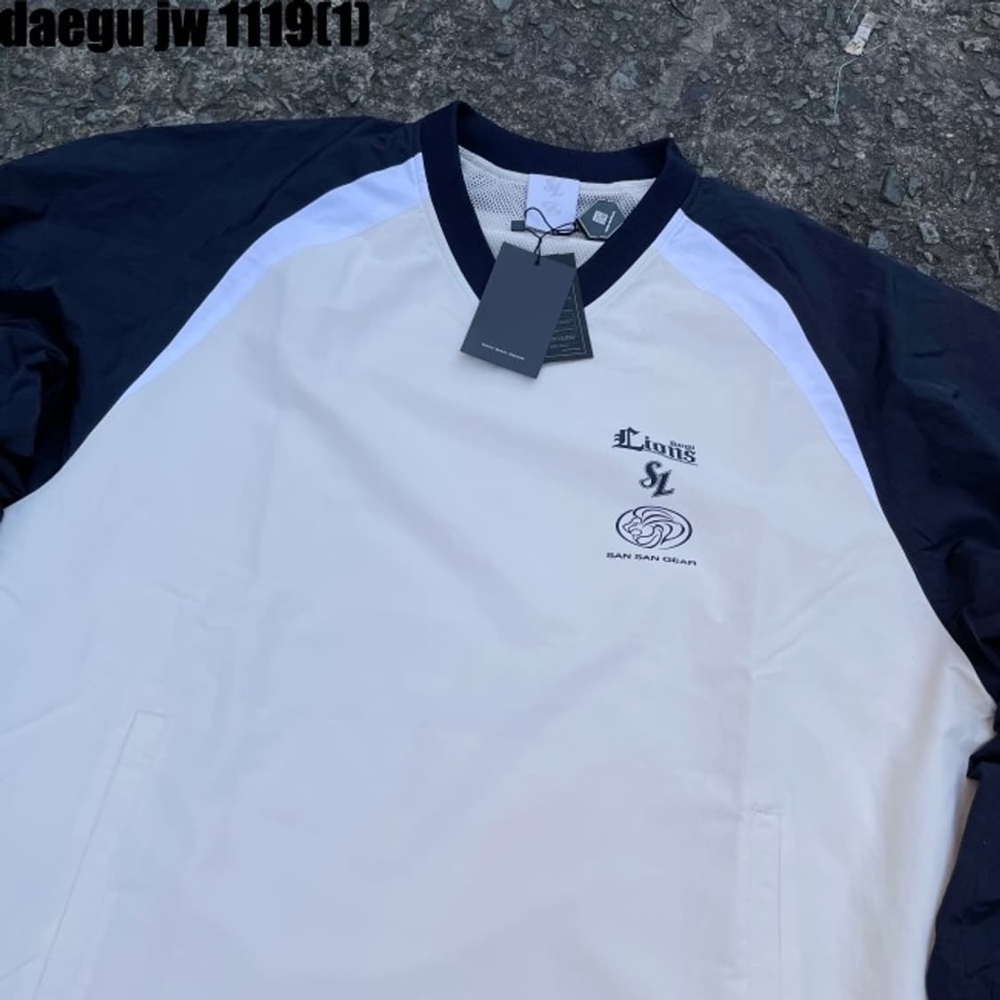 산산기어 삼성라이온즈 콜라보 새상품 웜업  상품이미지2