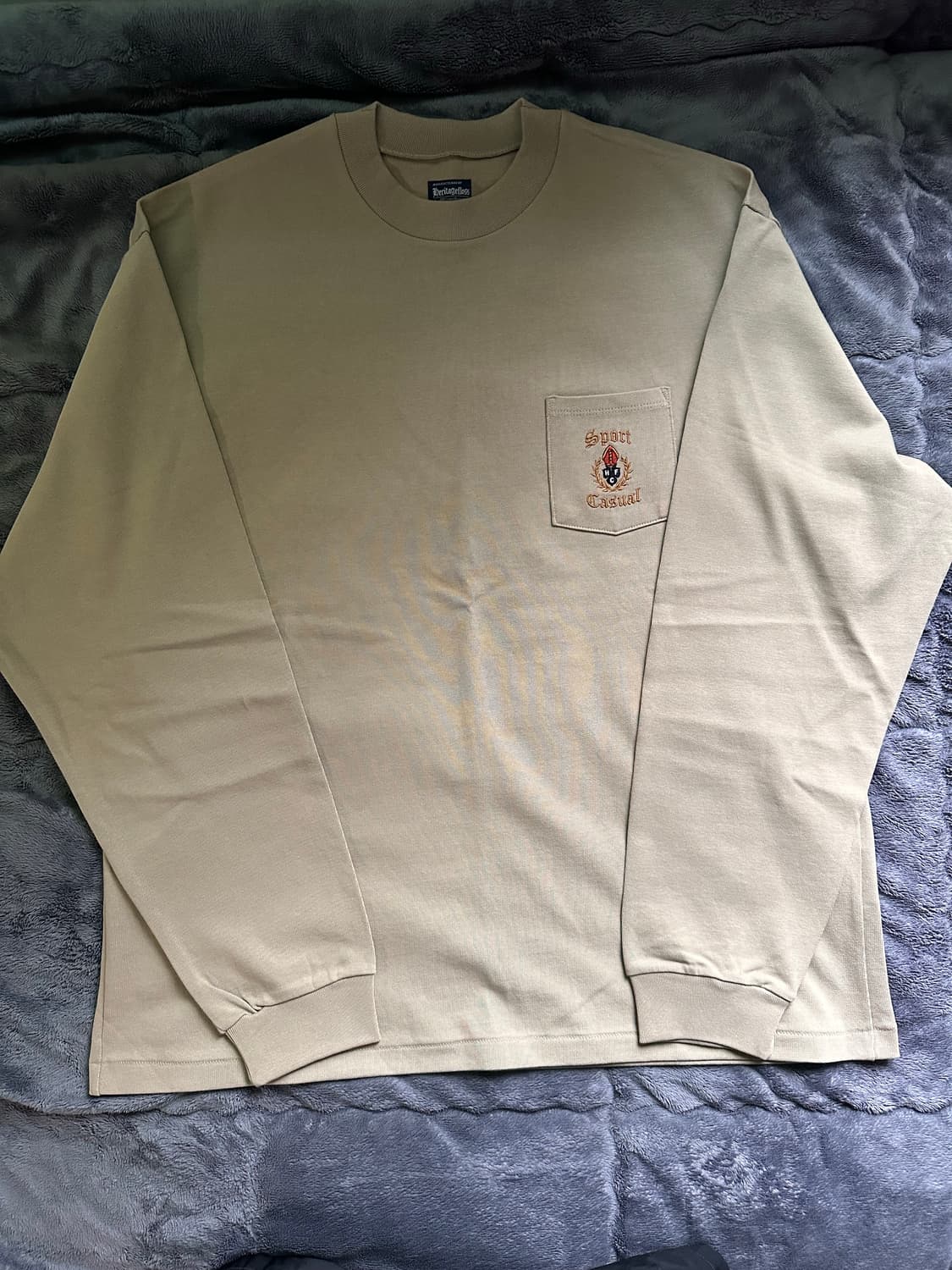 헤리티지플로스 롱슬리브 베이지 상품이미지1