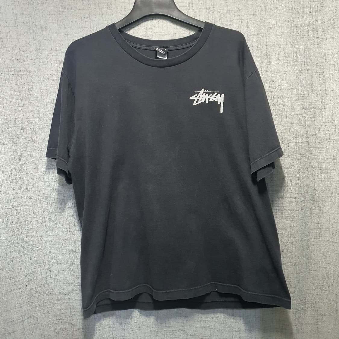 스투시 Stussy 블랙 반팔 티셔츠  상품이미지1