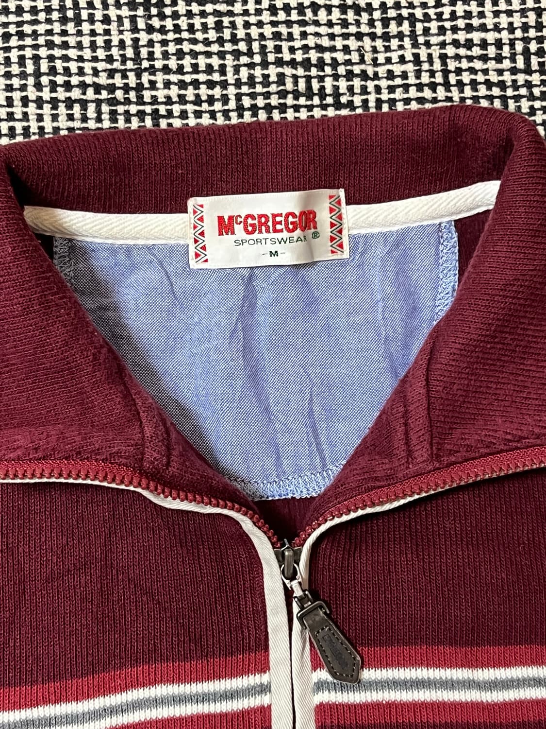 맥그리거 멀티스트라이프 집업 니트  상품이미지4