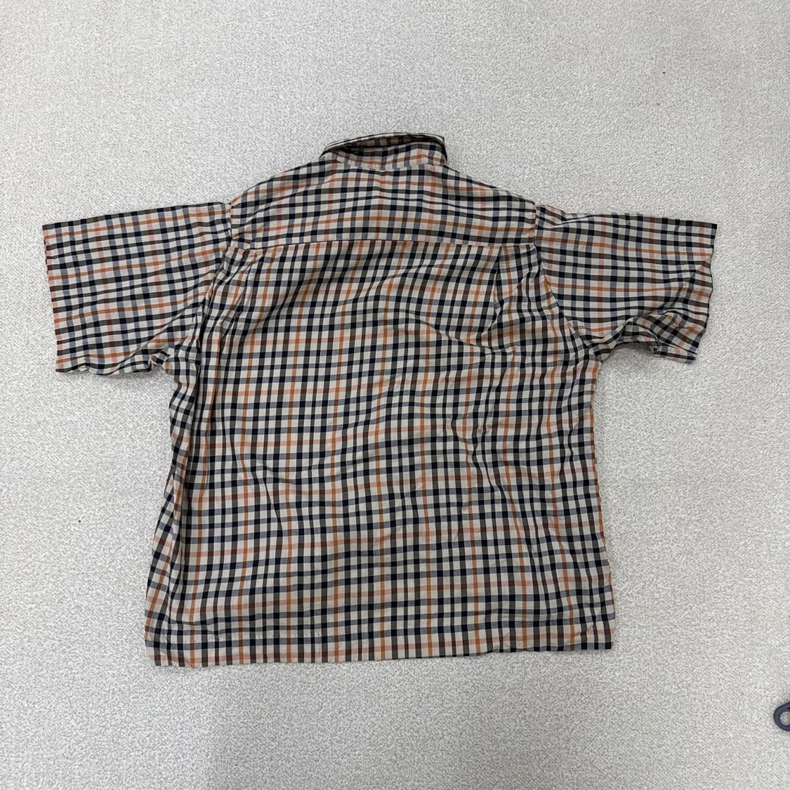 105 닥스 체크 반팔 셔츠 0219T1 상품이미지2