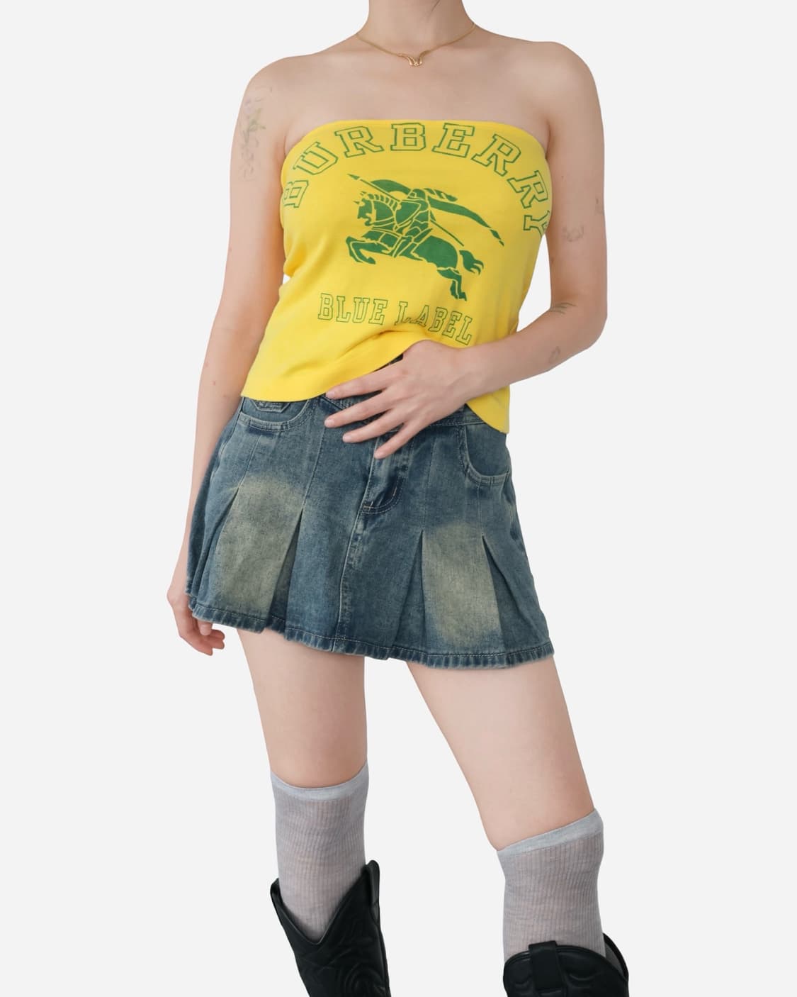 Burberry Blue Label Tube Top (Remake) 상품이미지4