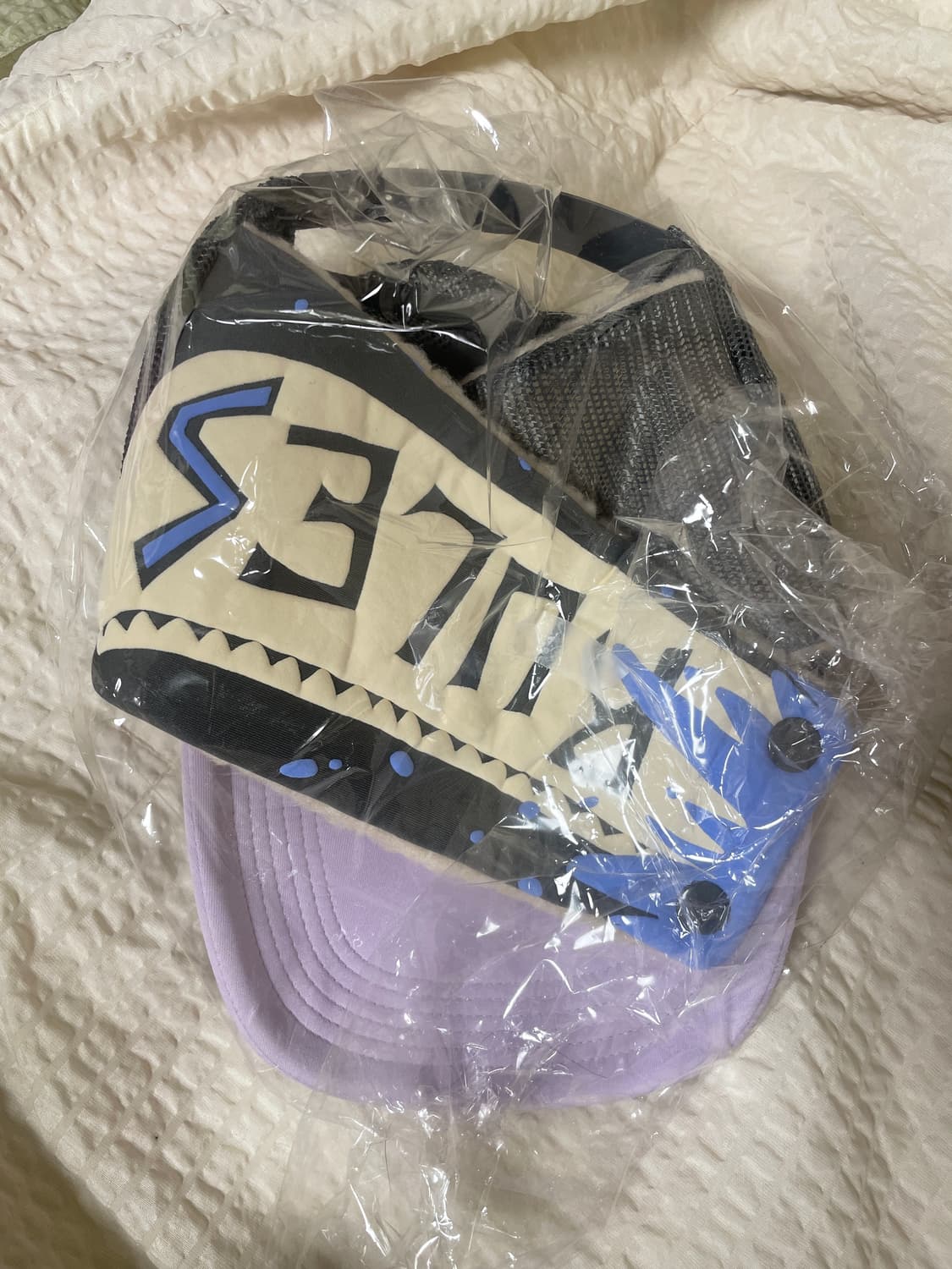 캐피탈 캡사이즈 룰 Pt 럼버 트럭 캡 그레이 퍼플 상품이미지3