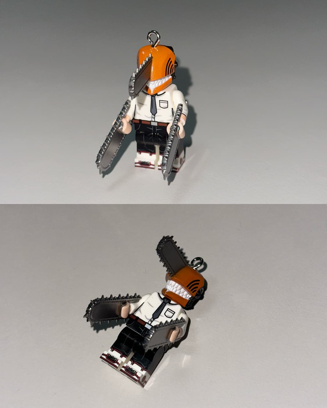 [주문제작] 체인소맨 레고 피규어 키링 에어팟 지갑 열쇠고리 상품이미지3