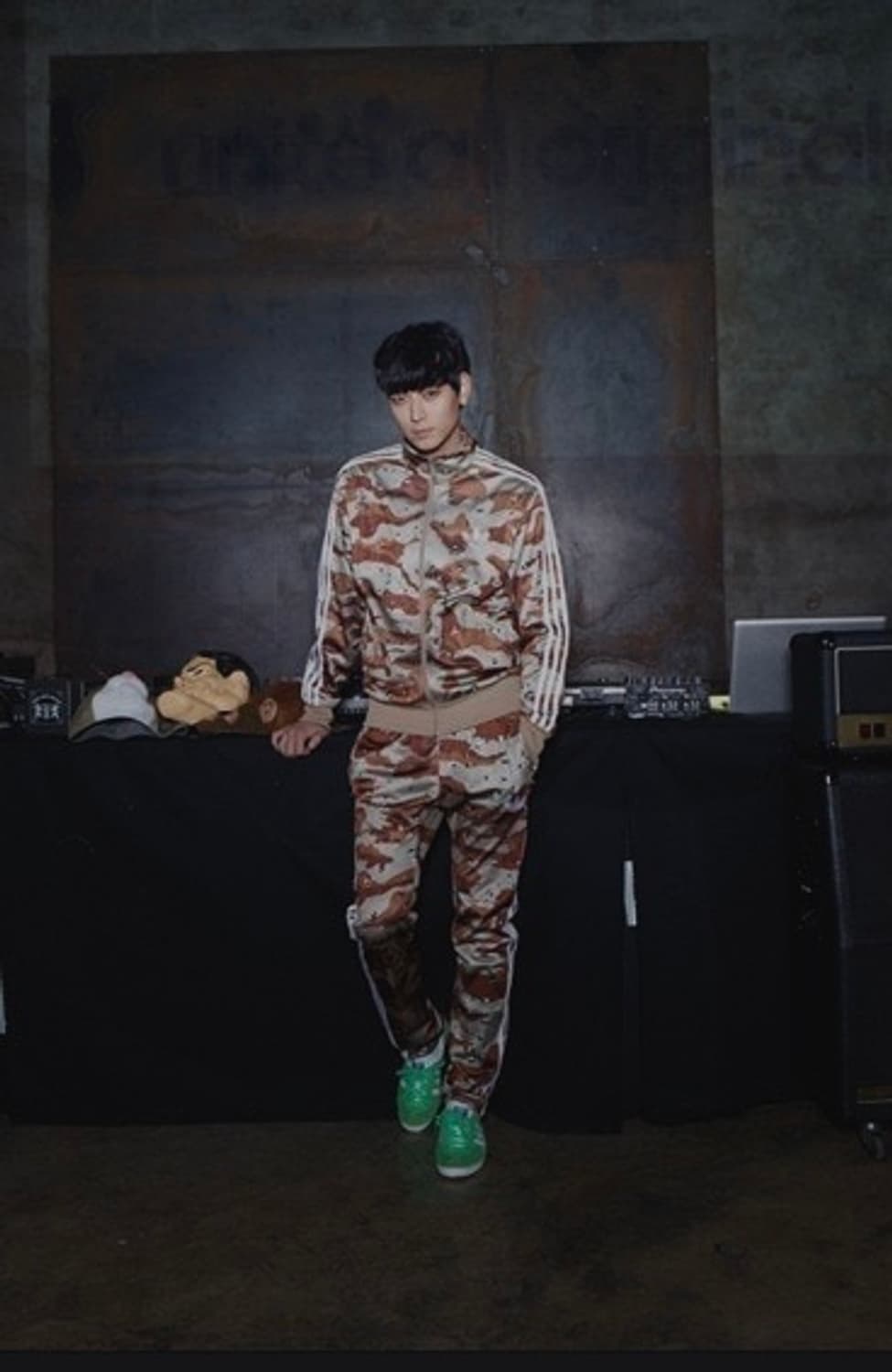 아디다스 빅 파이어버드 카모 져지(양홍워,강동원 착용) 상품이미지2