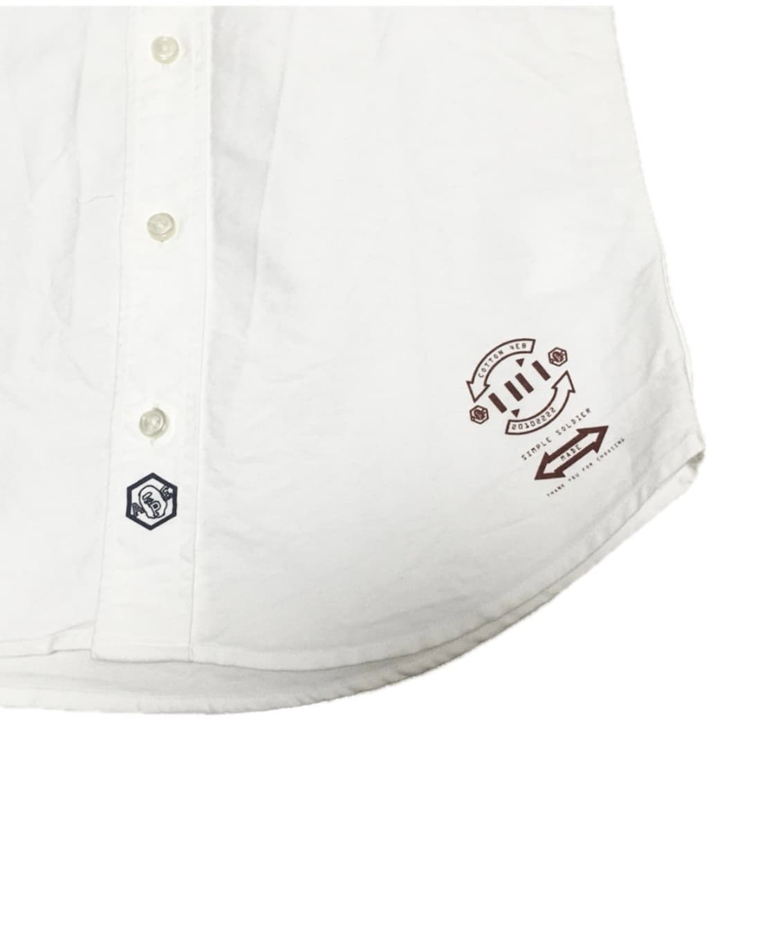 베이프 빈티지 반팔 셔츠 상품이미지4