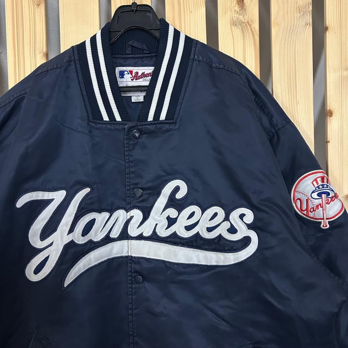 (XL) 마제스틱 양키스 스타디움 바시티 자켓 상품이미지4