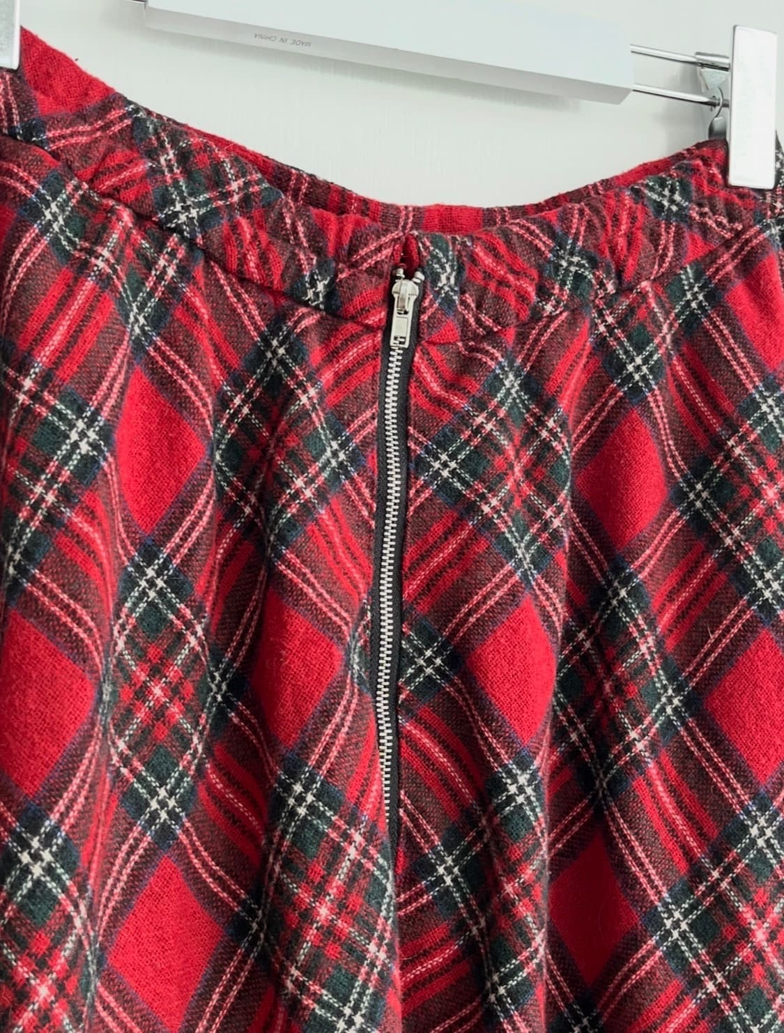 Olive des olive 레드 체크 롱 스커트 상품이미지6