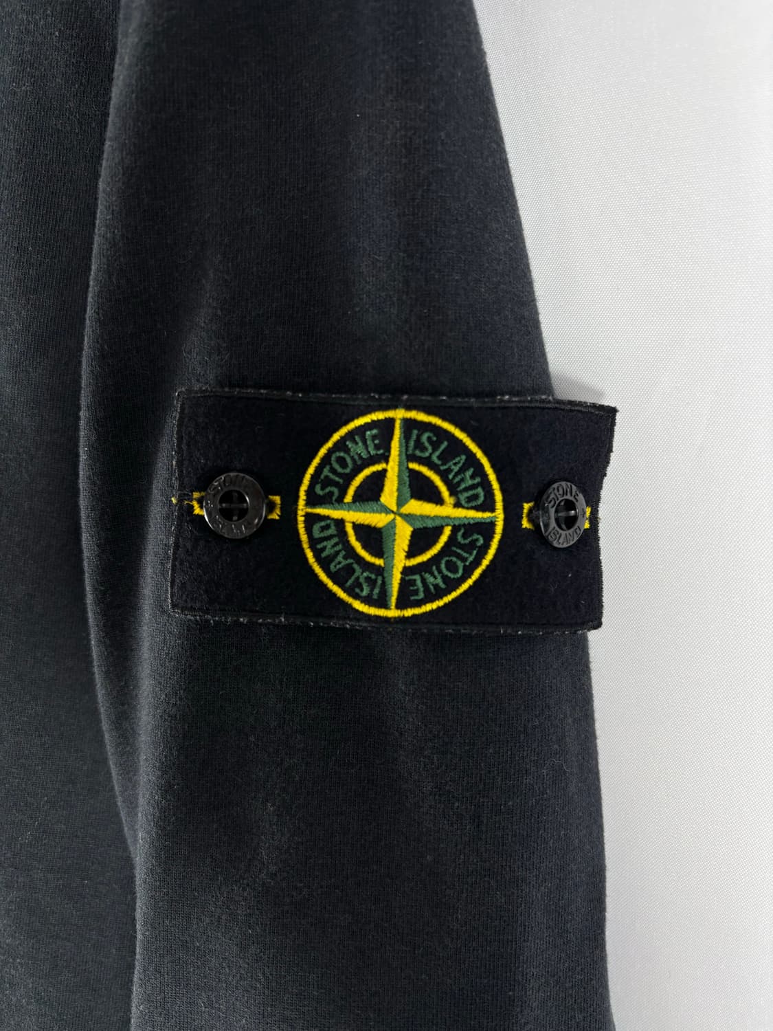 (정품,21FW)XL스톤아일랜드 롱슬리브 맨투맨 니트 블랙 상품이미지4