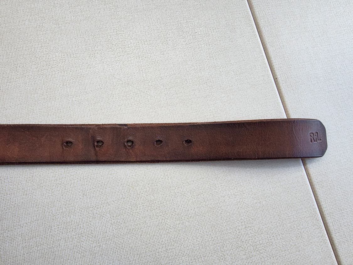 RRL 솔리드 브라스 벌링턴 벨트 상품이미지3