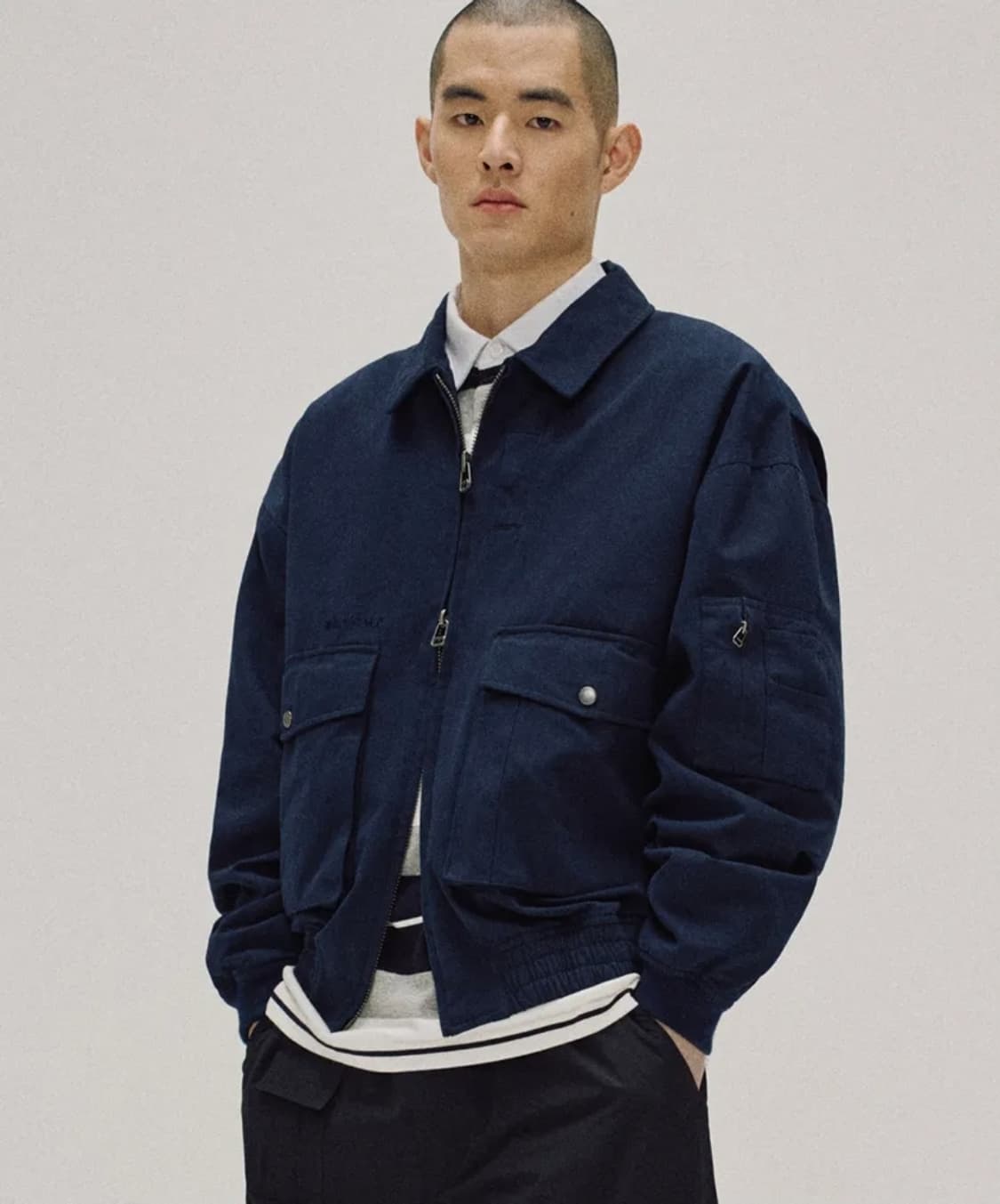 와일드띵스 웹 자켓 다크 네이비 상품이미지5