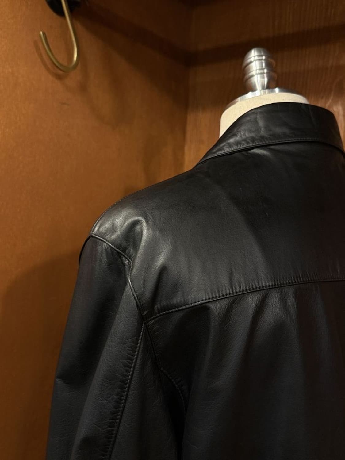 인난찌 레더 블루종 상품이미지9