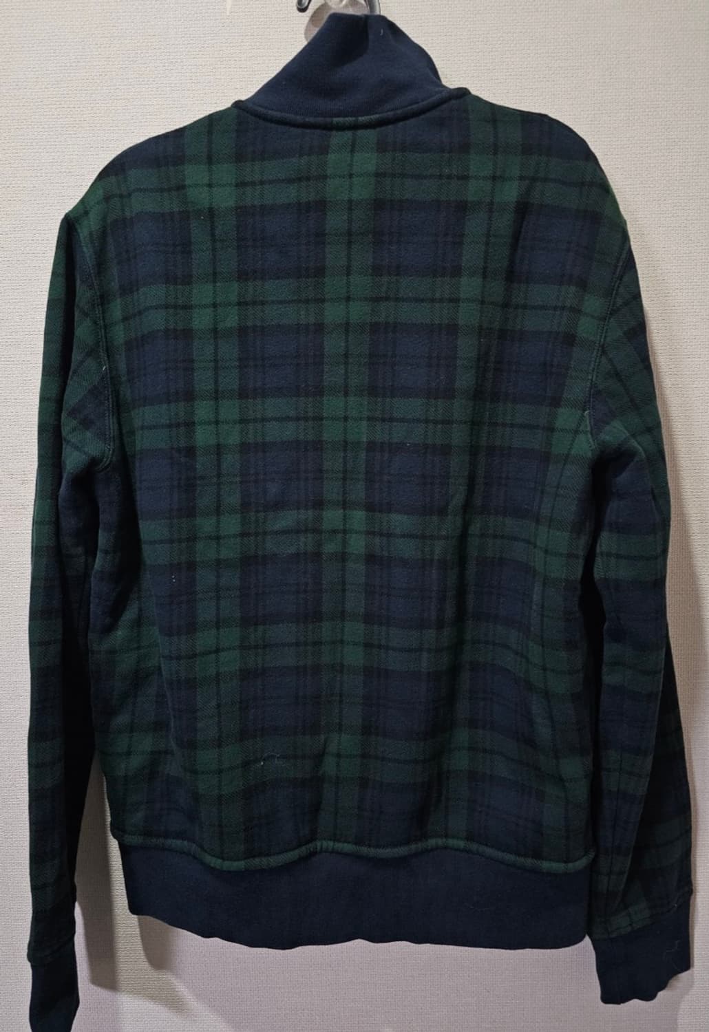 폴로 빅포니 블랙와치 타탄 체크 집업 자켓 95 / M 상품이미지4