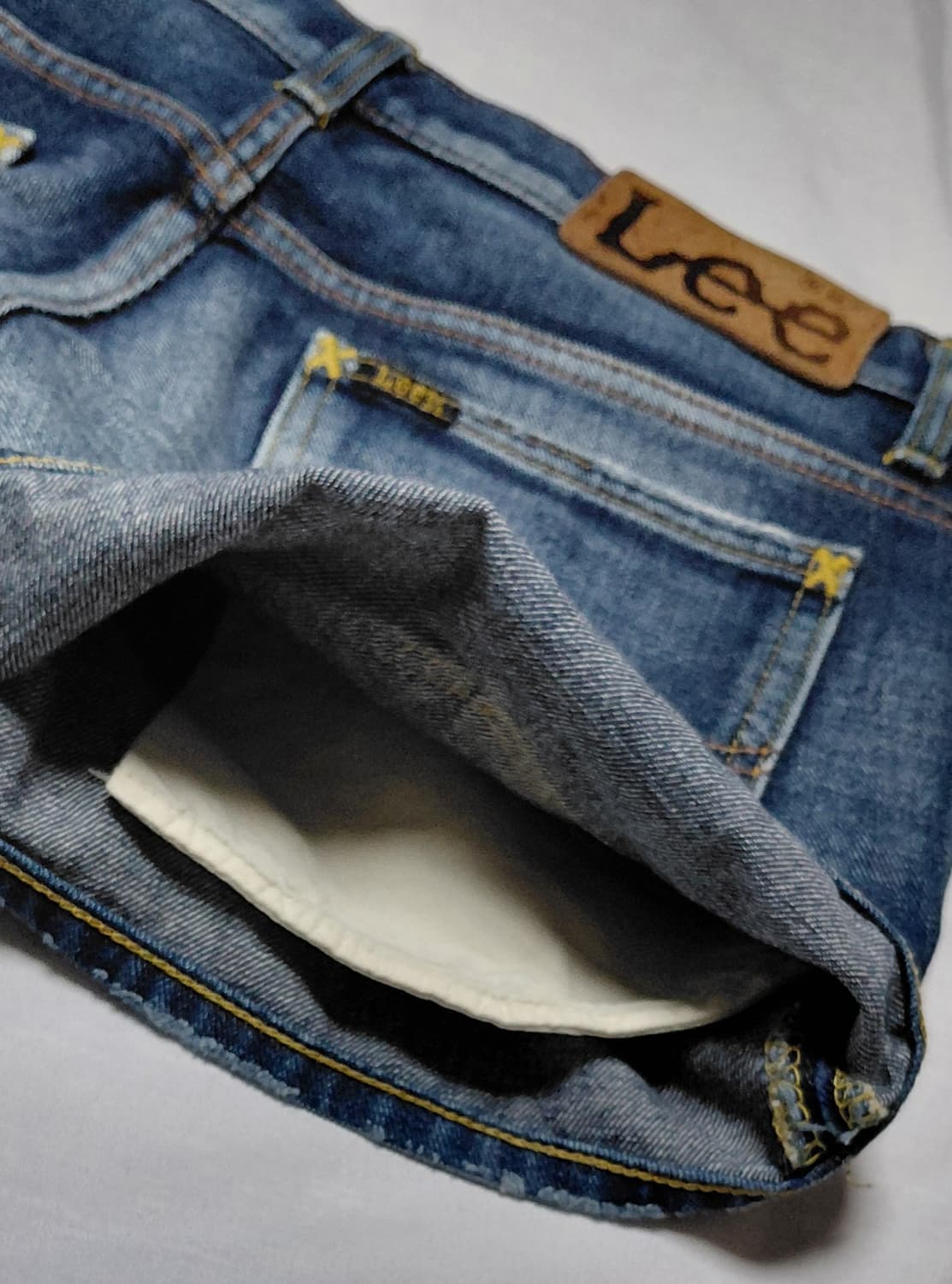 [S] Lee 레이디 라이더스 데님 숏팬츠 (Made in Japan) 상품이미지10
