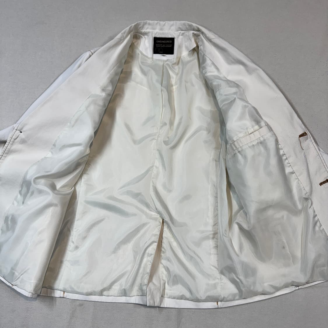 M) 리바이스 엔지니어드 코튼 자켓 크림 화이트 상품이미지4