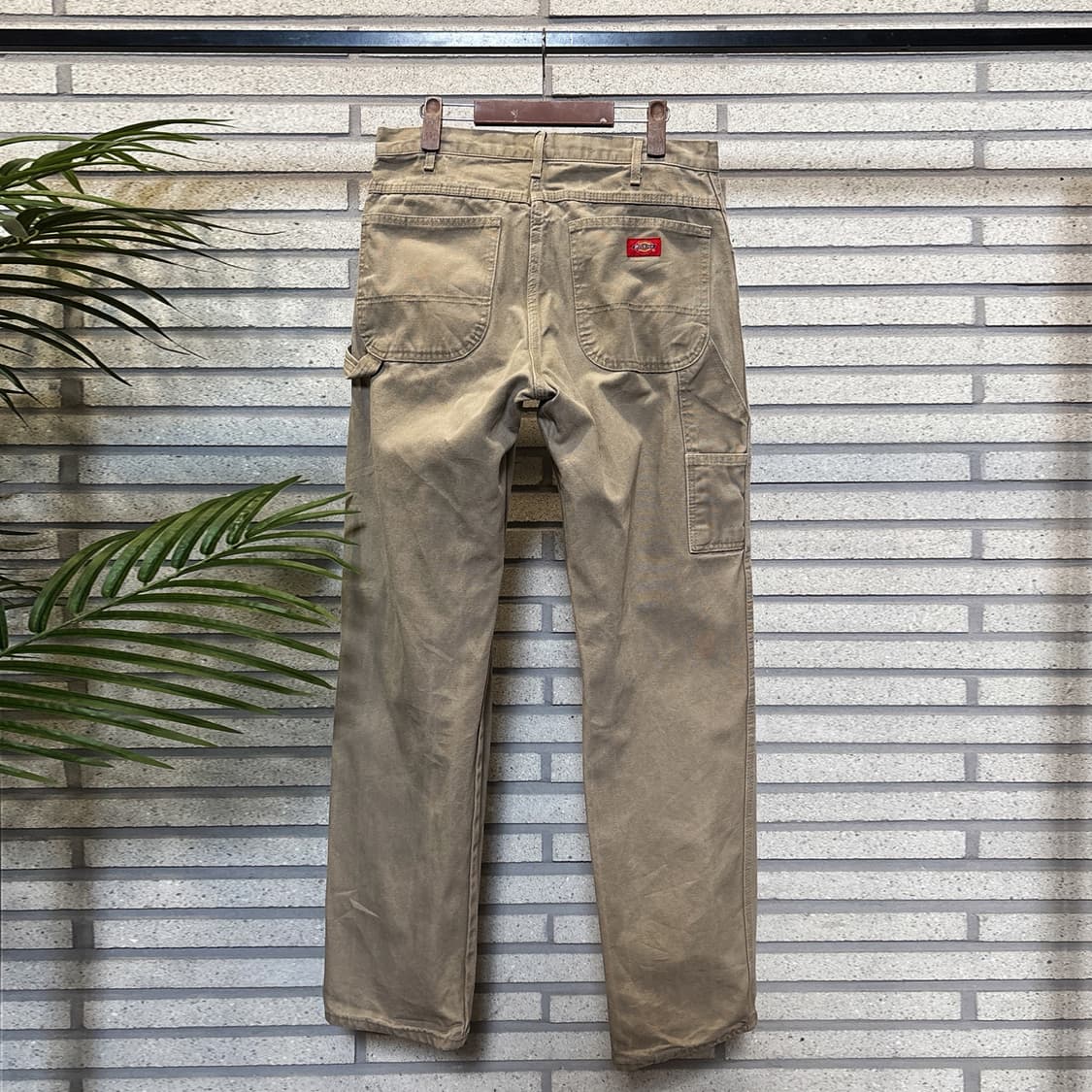 디키즈 헤비게이지 워크 카펜터팬츠 페이드 디테일 샌드 상품이미지3