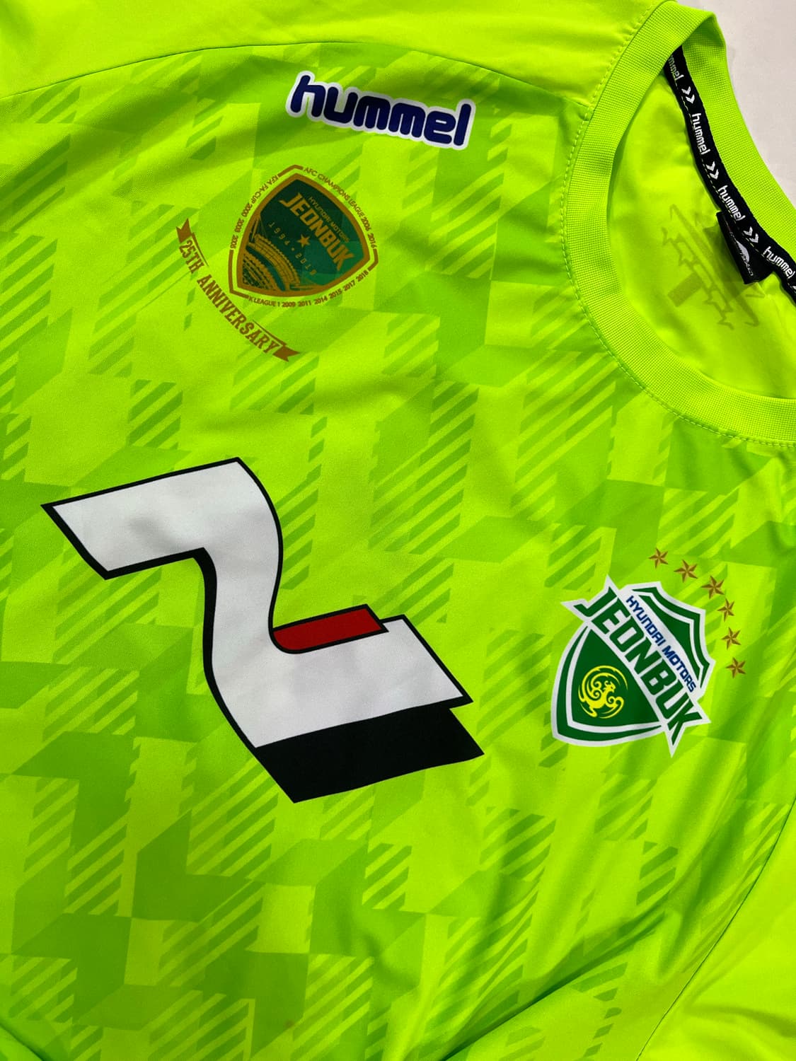 험멜 2019 전북 현대 모터스 FC 25주년 홈 이동국 상품이미지4