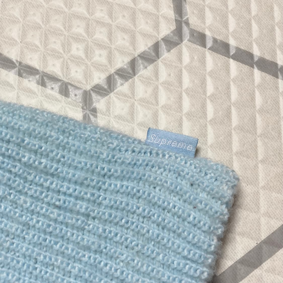 (os) 90s 슈프림 베이직 비니 스카이블루 상품이미지2