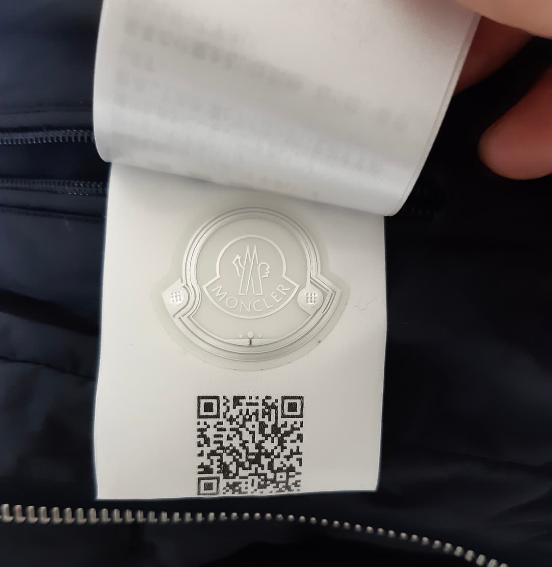 몽클레어 롱 패딩 네이비 (새제품급) 상품이미지8