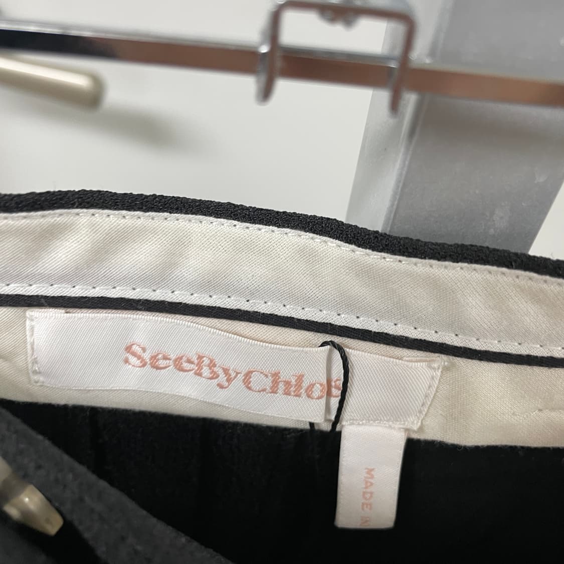 끌로에 블랙 슬랙스 34(W) 상품이미지5