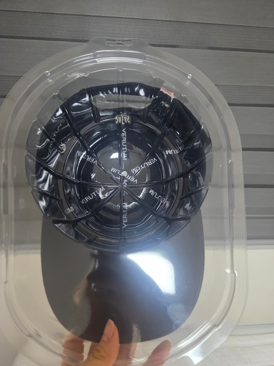 베루툼세리프볼캡 블랙 상품이미지3