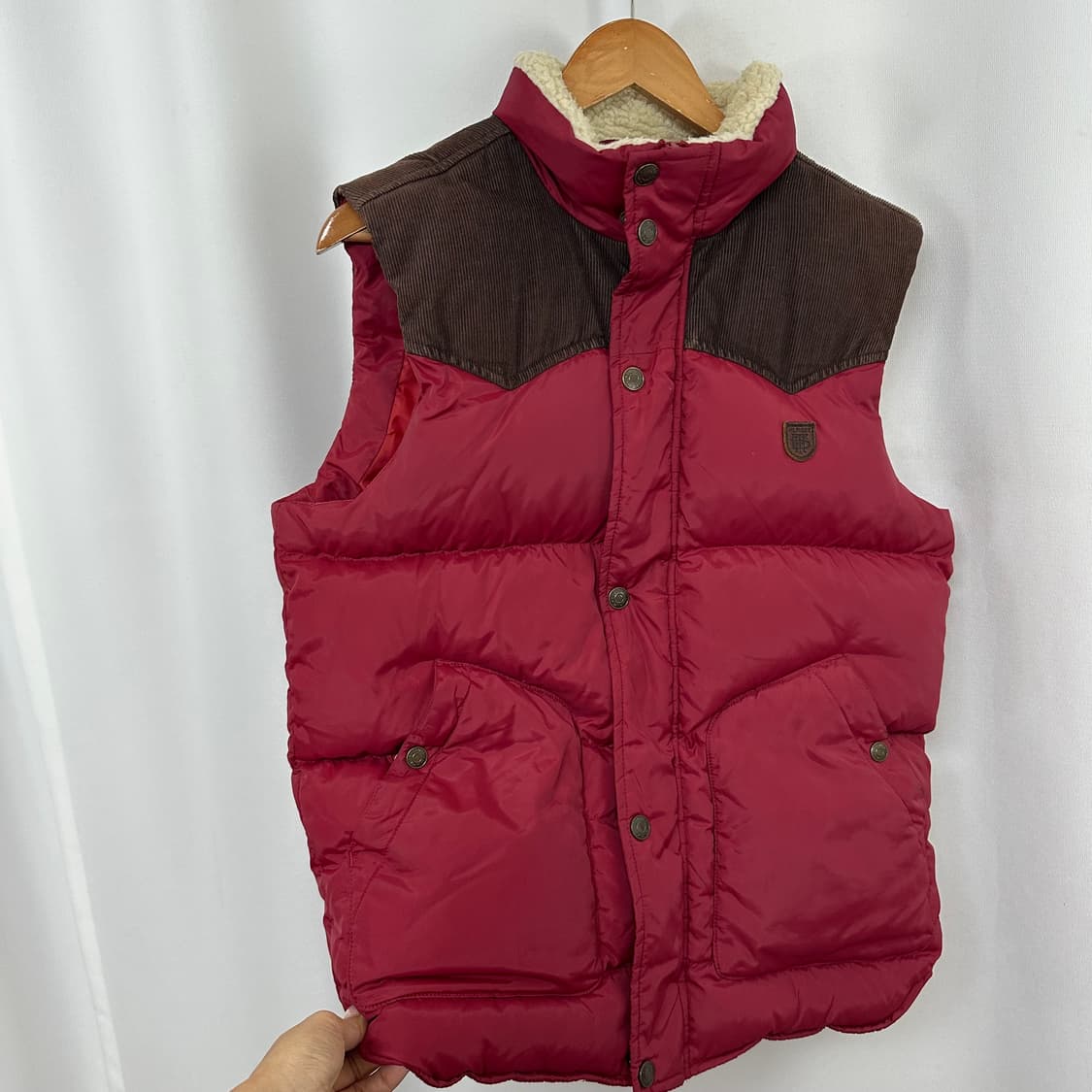   타미힐피거데님 남자 패딩조끼 M  EIW 상품이미지3