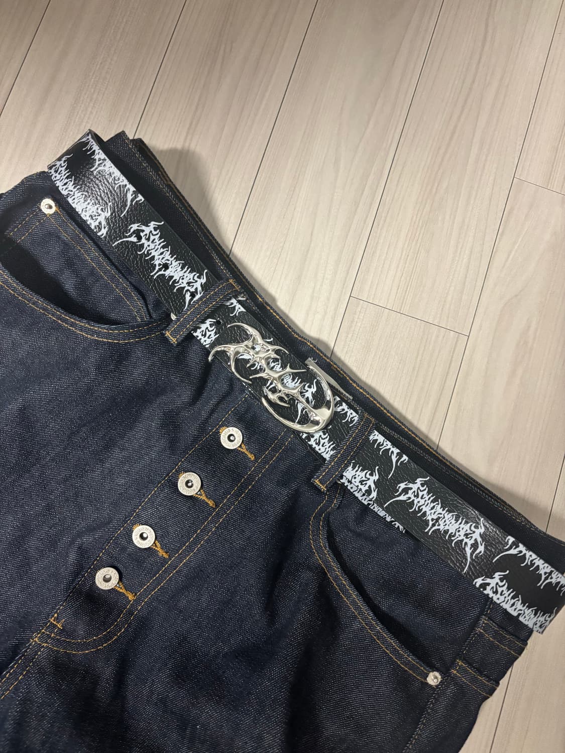 빈티지 빅버클벨트 상품이미지1