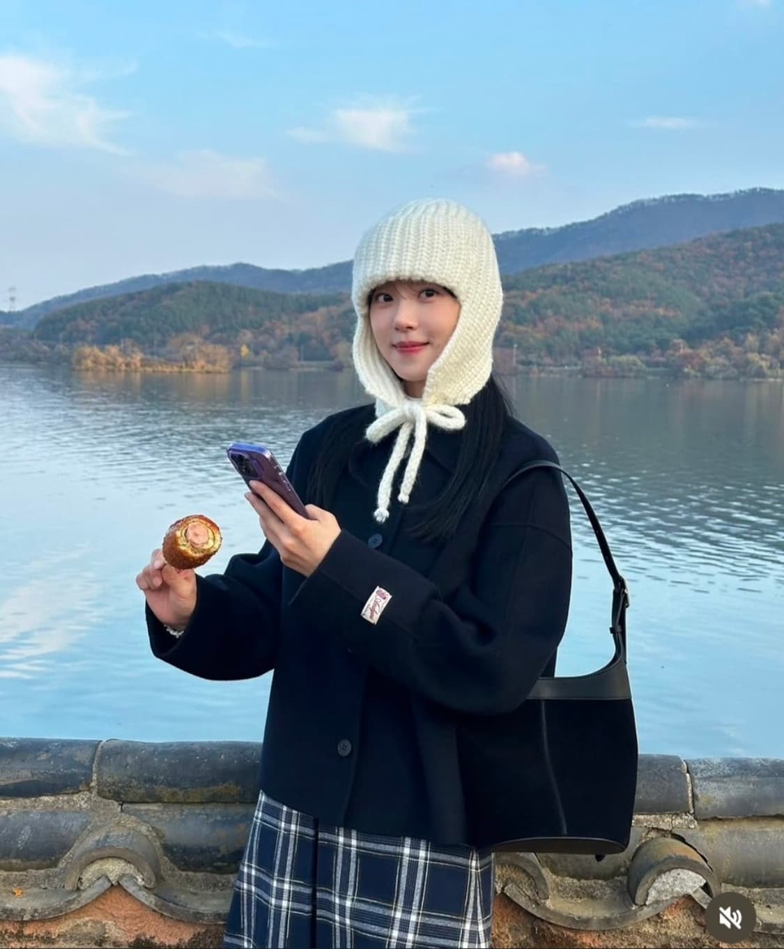 24fw 앤유 스커트 (강한나 착용) 상품이미지3