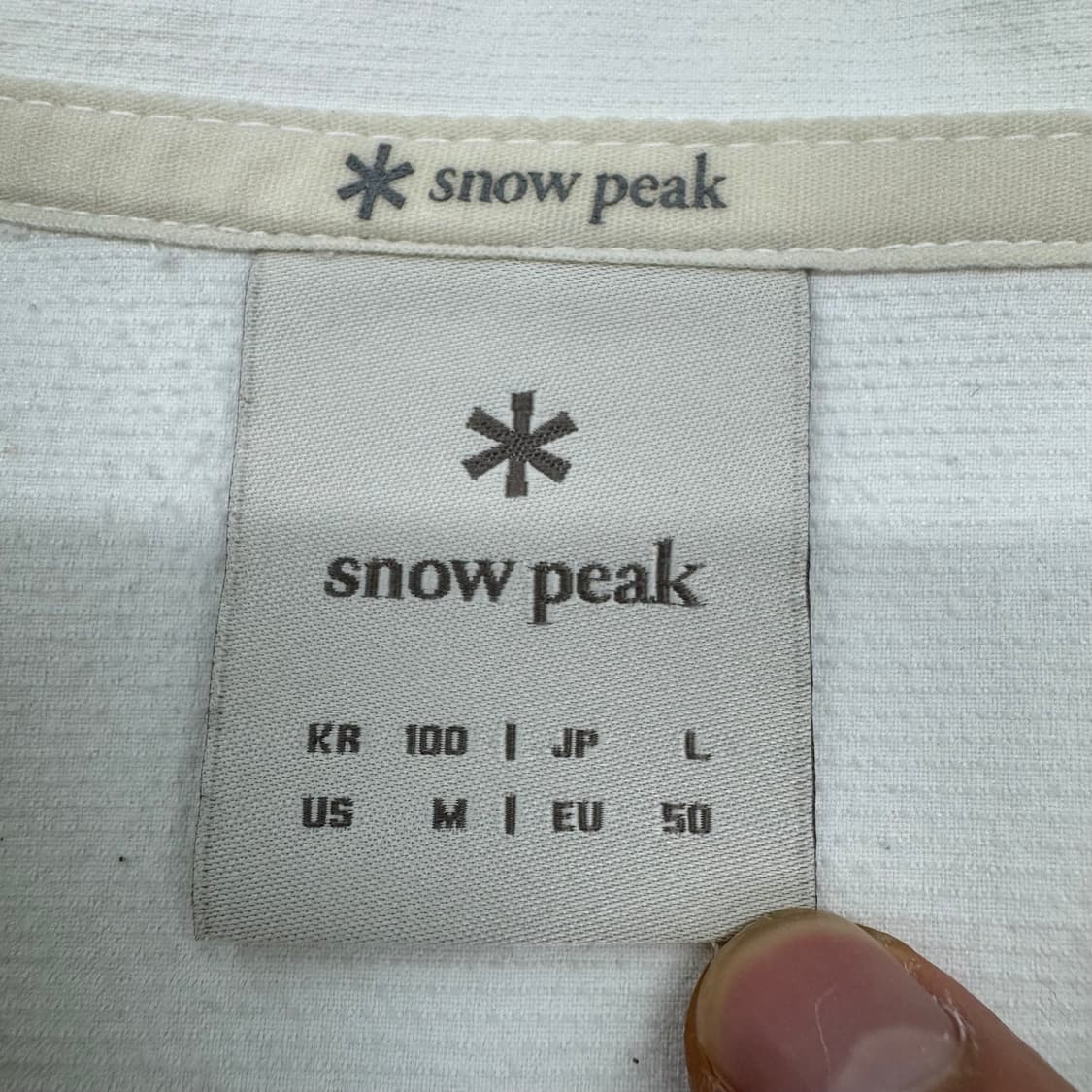 스노우피크 반팔 상품이미지5