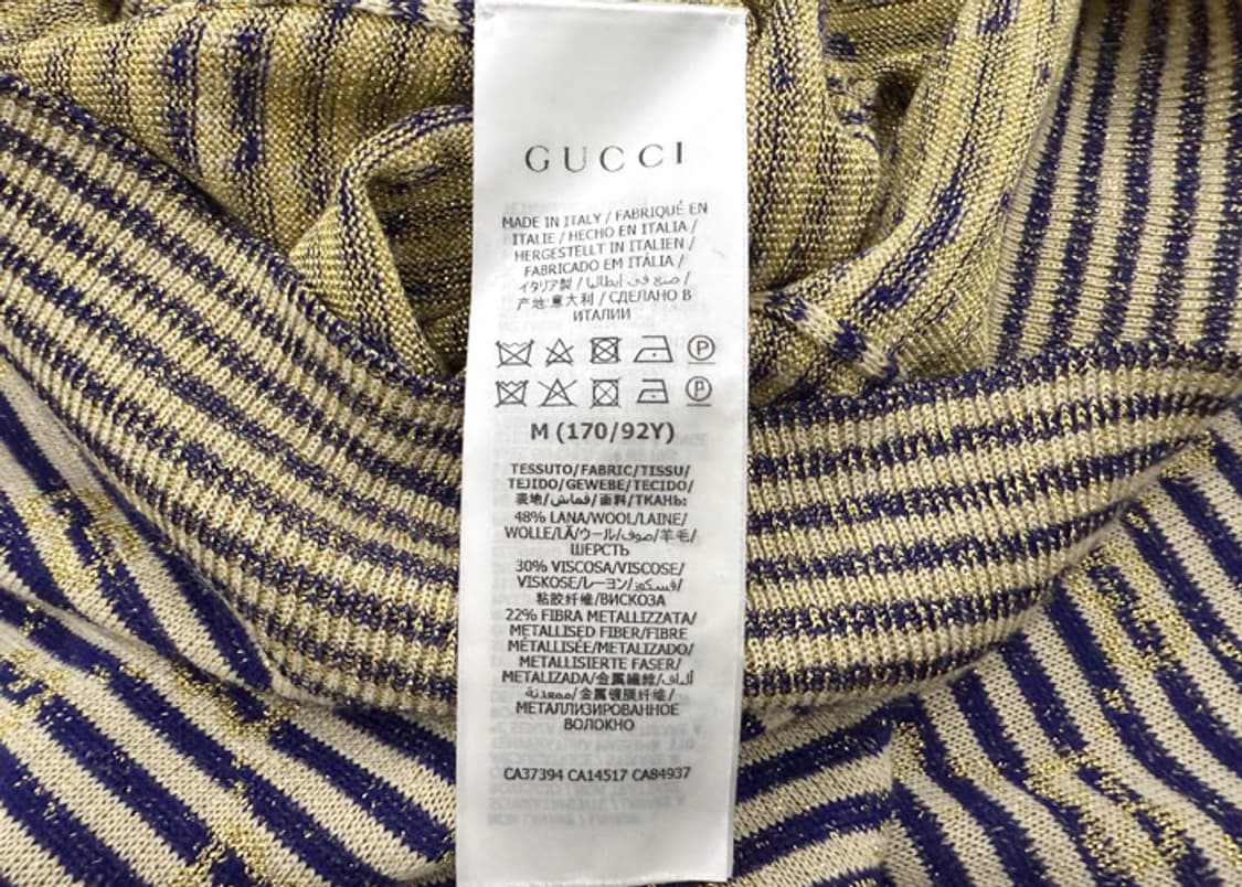구찌 GG 자카드 루렉스 스트라이프 니트 상품이미지9