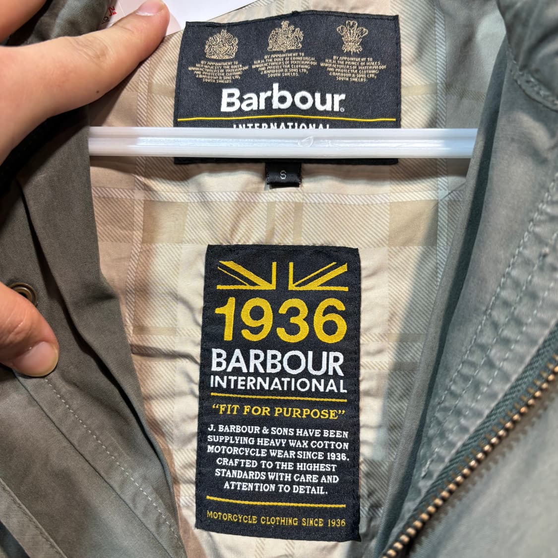 [S] Barbour 바버 빈티지 야상 자켓 상품이미지7