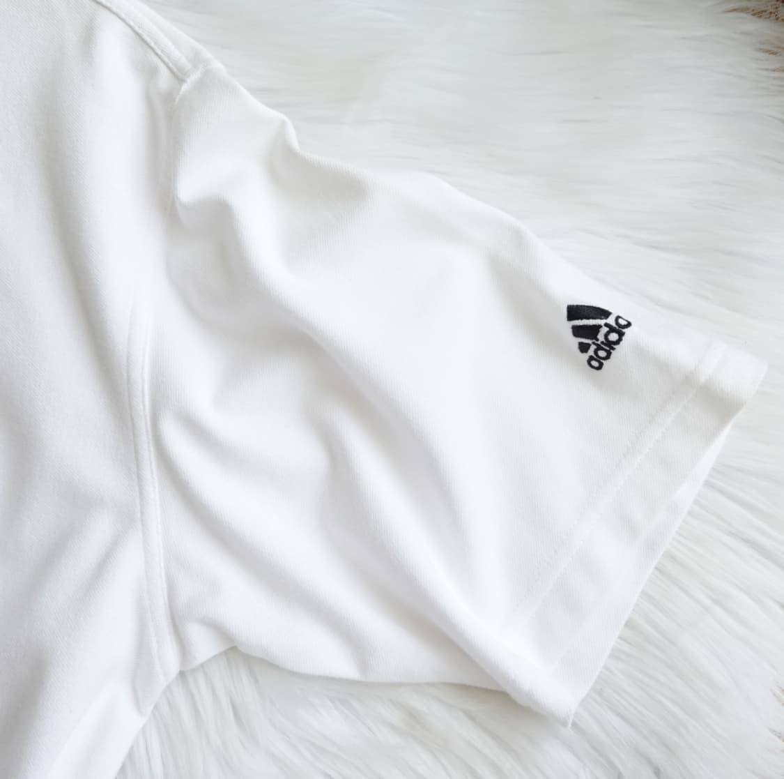 Adidas 화이트 폴로 티셔츠 2101 상품이미지4