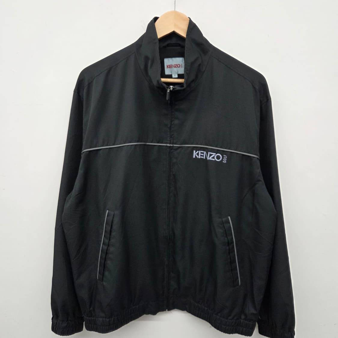 KENZO 골프 블랙 바람막이 자켓 남L 상품이미지2
