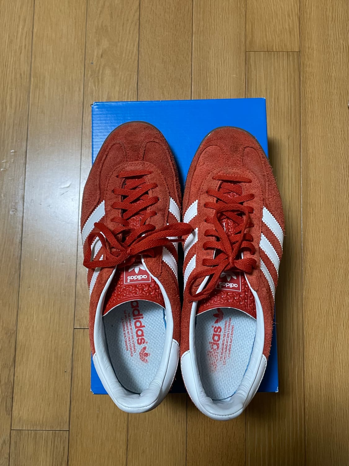 [270] 아디다스 가젤 인도어 오렌지 클라우드 화이트 상품이미지2