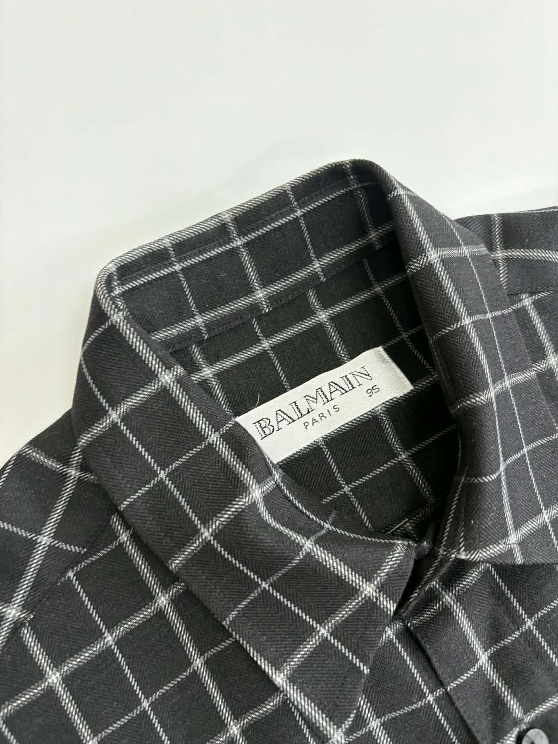 [95] 발망 00s 체크 셔츠 상품이미지3