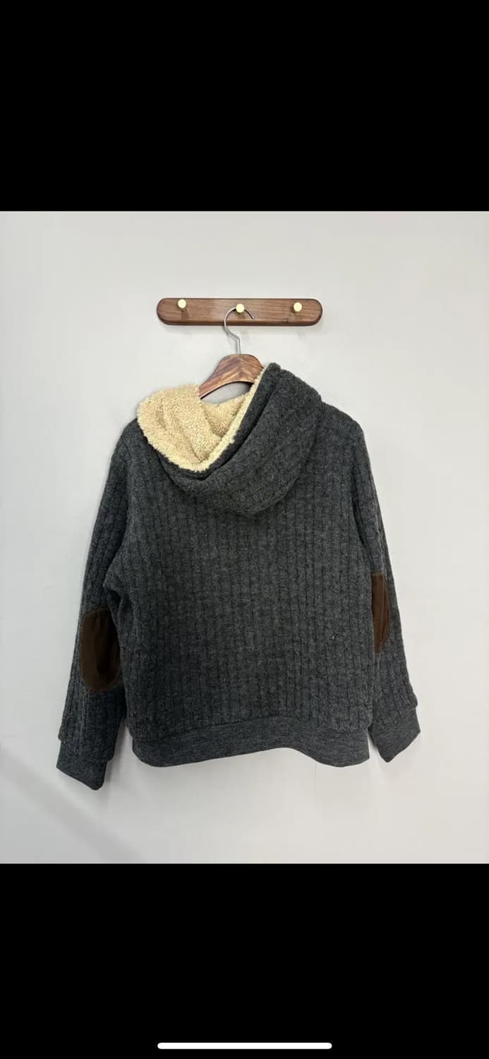 지프 곰패치 성조기 니트 후드집업 H2235 상품이미지4