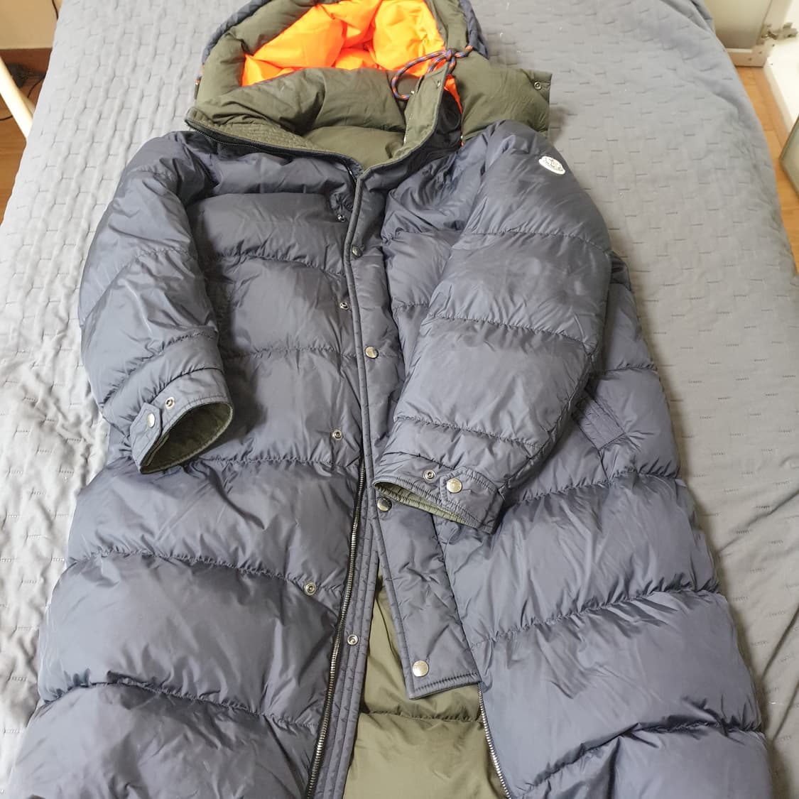 몽클레어 하렐 양면 롱패딩 상품이미지2